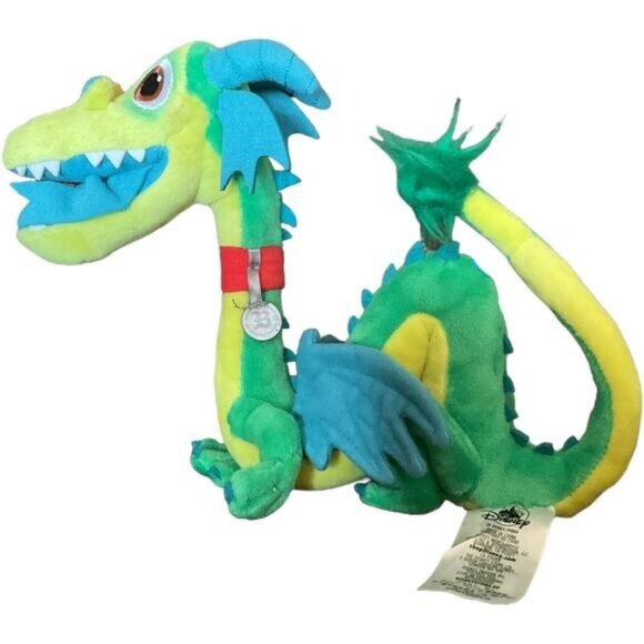 Onward Blazey the Dragon Green Plush Disney Store Stuffed Toy Pixar 8" - Picture 3 of 5